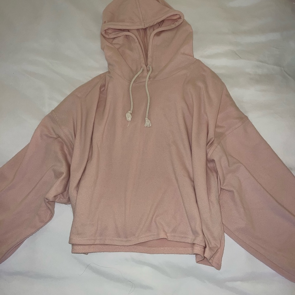 Pink hoodie